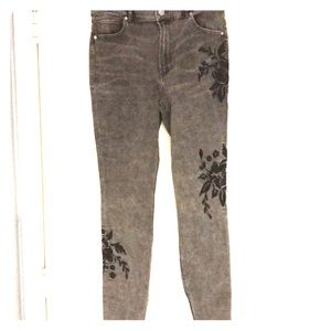 Express high waist ankle leggings size 12